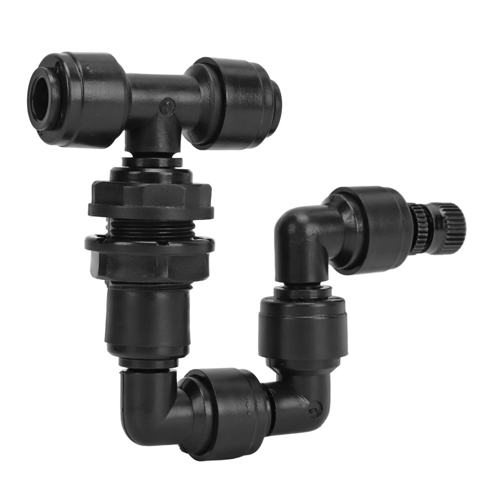 Misting Nozzle Reptile - PP Sürüngen Sisleyici Siyah 360 °
