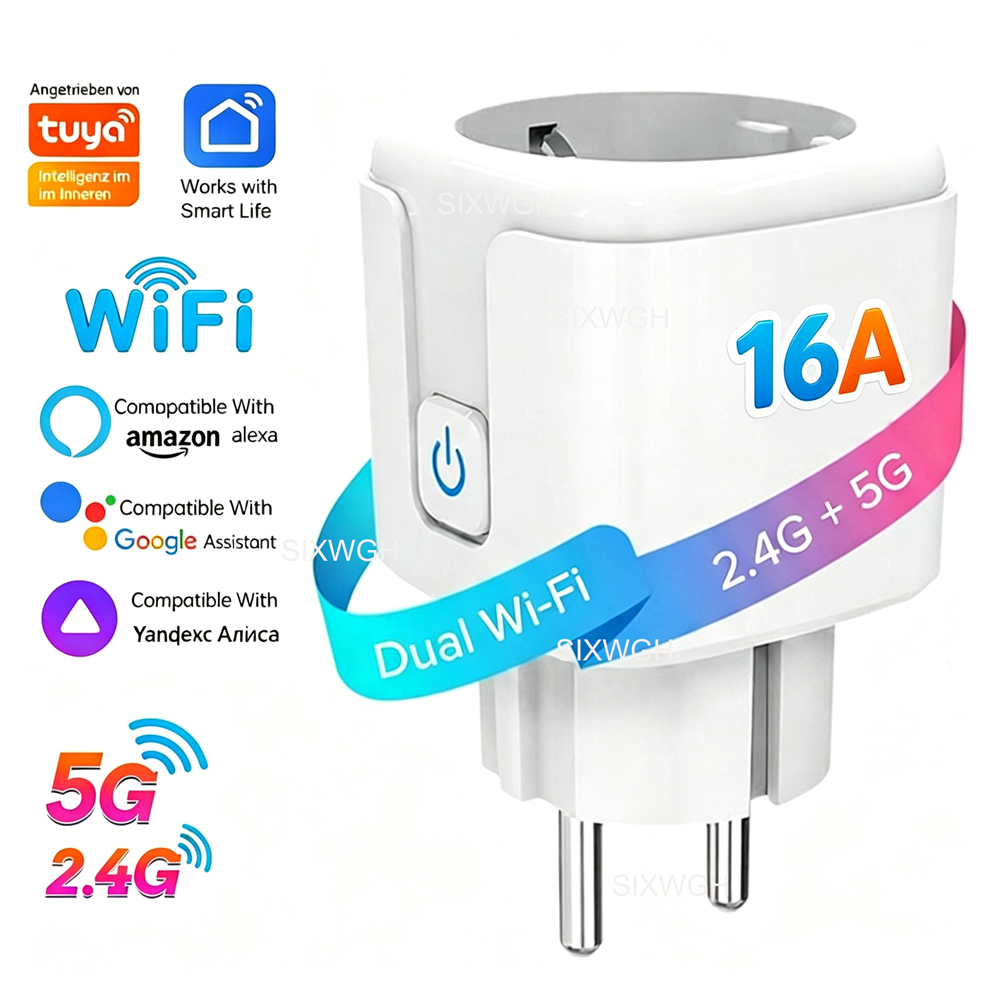 Tuya WiFi Çift Bantlı 2.4G&5G  - Timer Dual Outlet incelemesi ve fiyatı